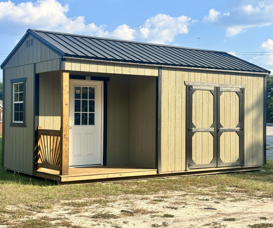 10x20 Side Utility Porch Package